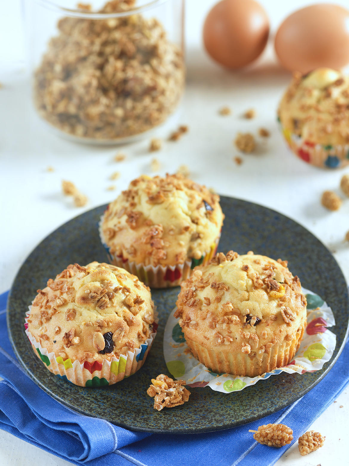 Recette Bio De Muffin Aux Mulberries Et Muesli